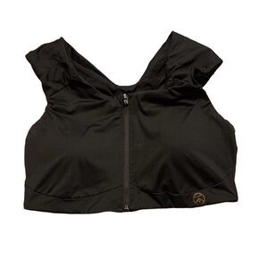 Kinflyte zip front bra